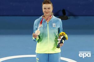 Бронзова медаль Світоліної (на фото) – перша в тенісі на Олімпійських іграх для незалежної України, зазначив Зеленський