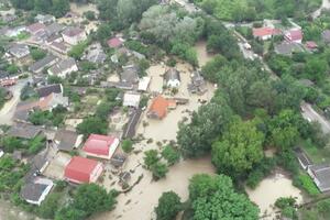 У селі Куйбишеве підтоплено понад 50 будинків