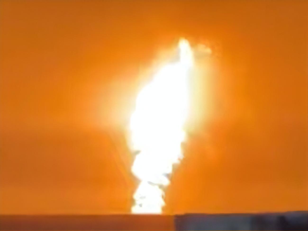 Вибух стався в азербайджанському секторі Каспійського моря