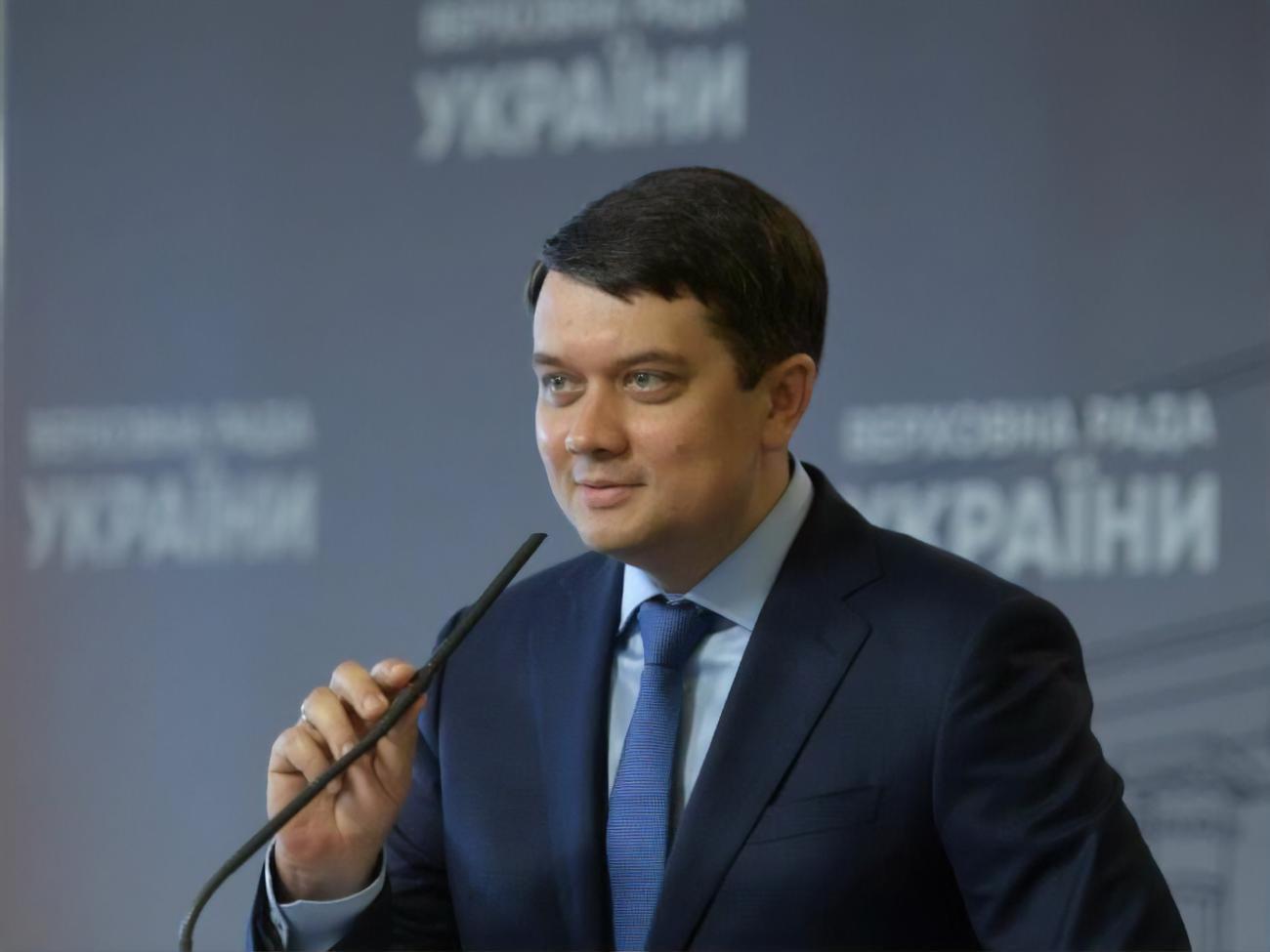 Разумков (на фото) очікує, що Зеленський ветує закон про ВККС