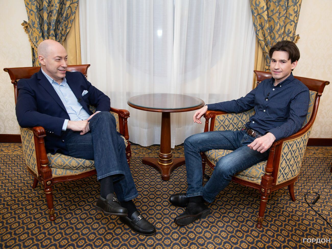 Гордон взяв інтерв'ю у свого середнього сина