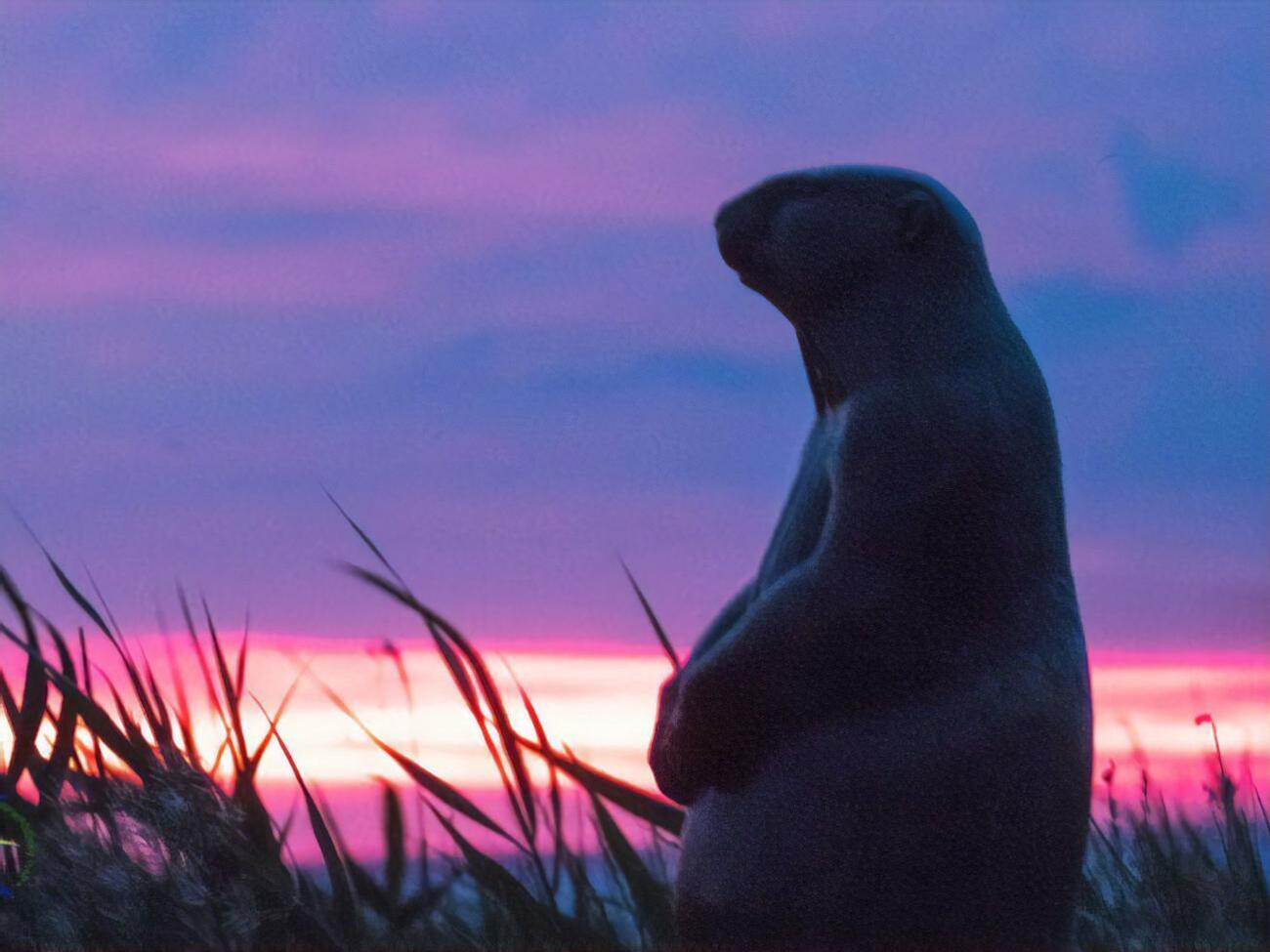 Байбак внесен в Красную книгу Украины