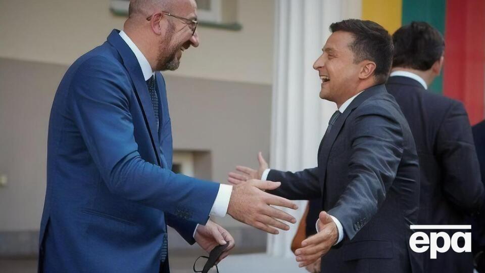 Мішель і Зеленський обговорили, зокрема, європейську перспективу України