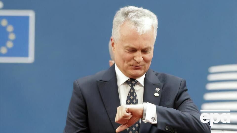 Науседа: Пока что мы не видим никаких положительных изменений в поведении РФ
