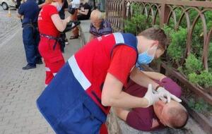 В результате столкновения несколько человек получили травмы