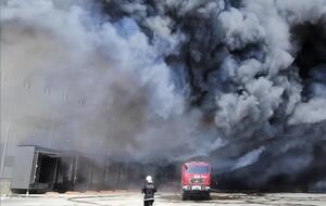 Гасіння ускладнював поривчастий вітер