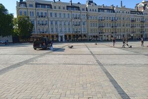 Ущерб от дрифта на Софийской площади в Киеве составил около 50 тыс. грн, отметили в КГГА