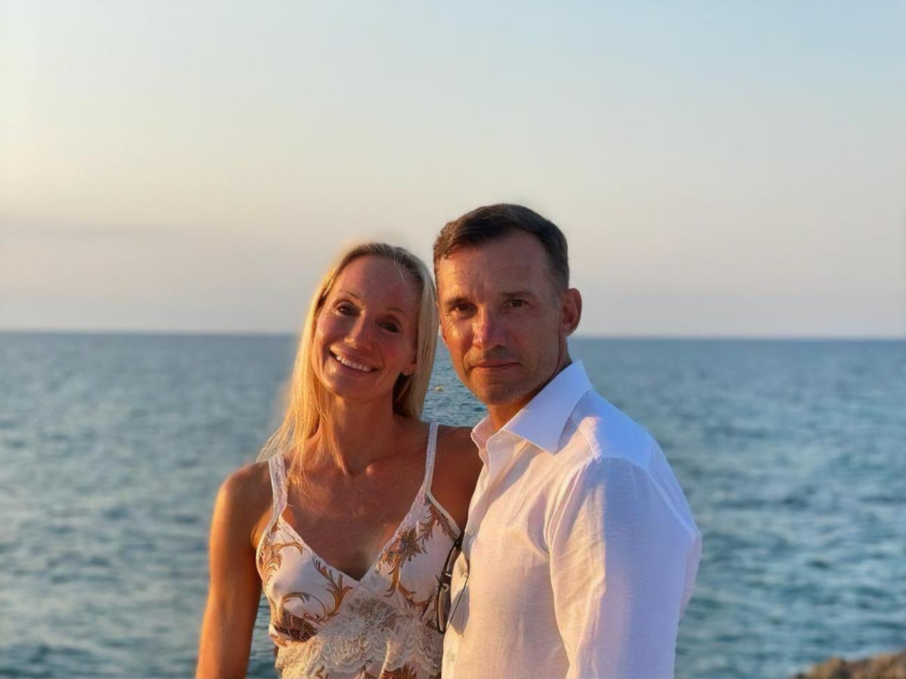 Шевченко и Пазик поженились в 2004 году