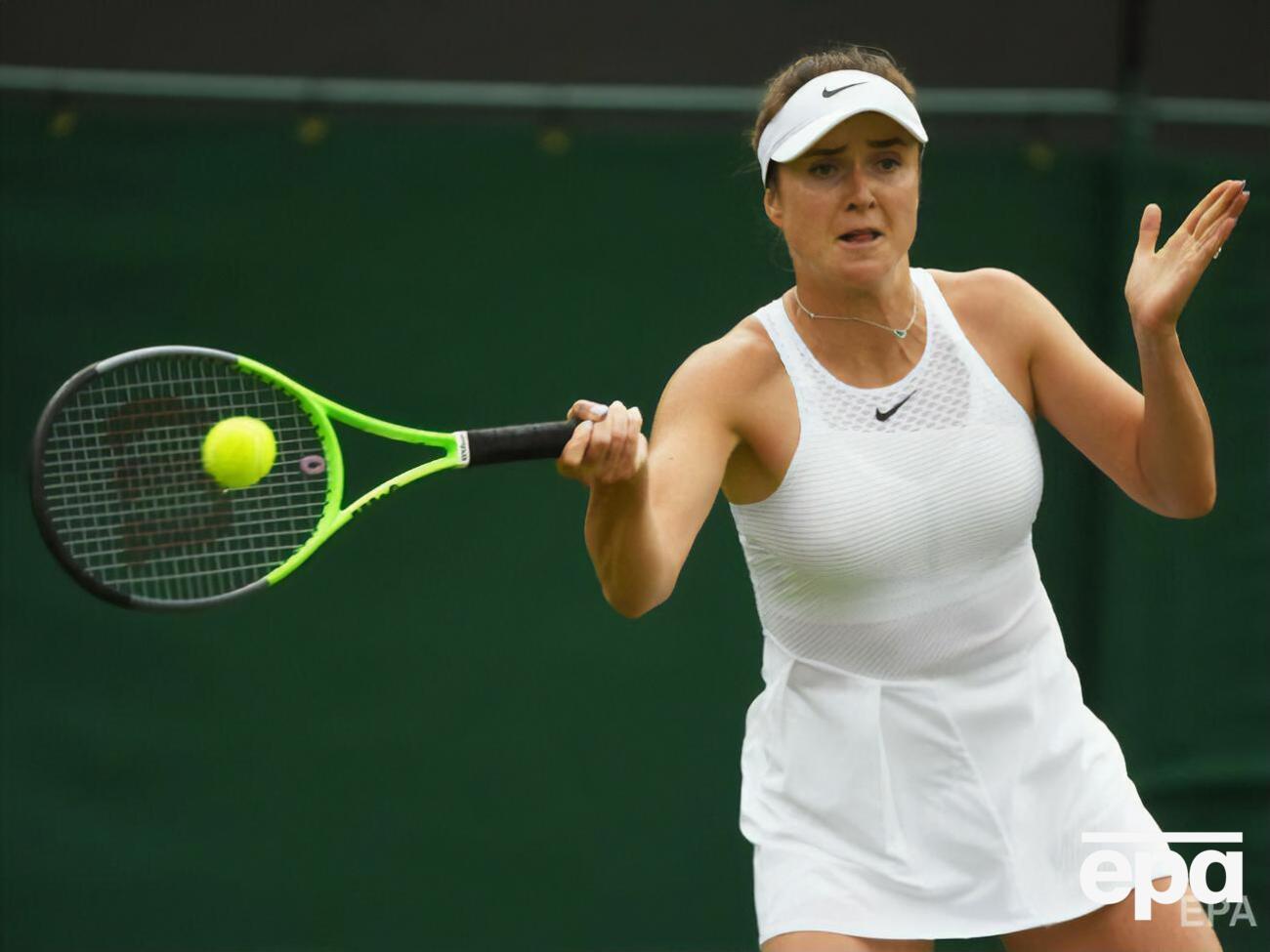 Свитолина выиграла только первый сет