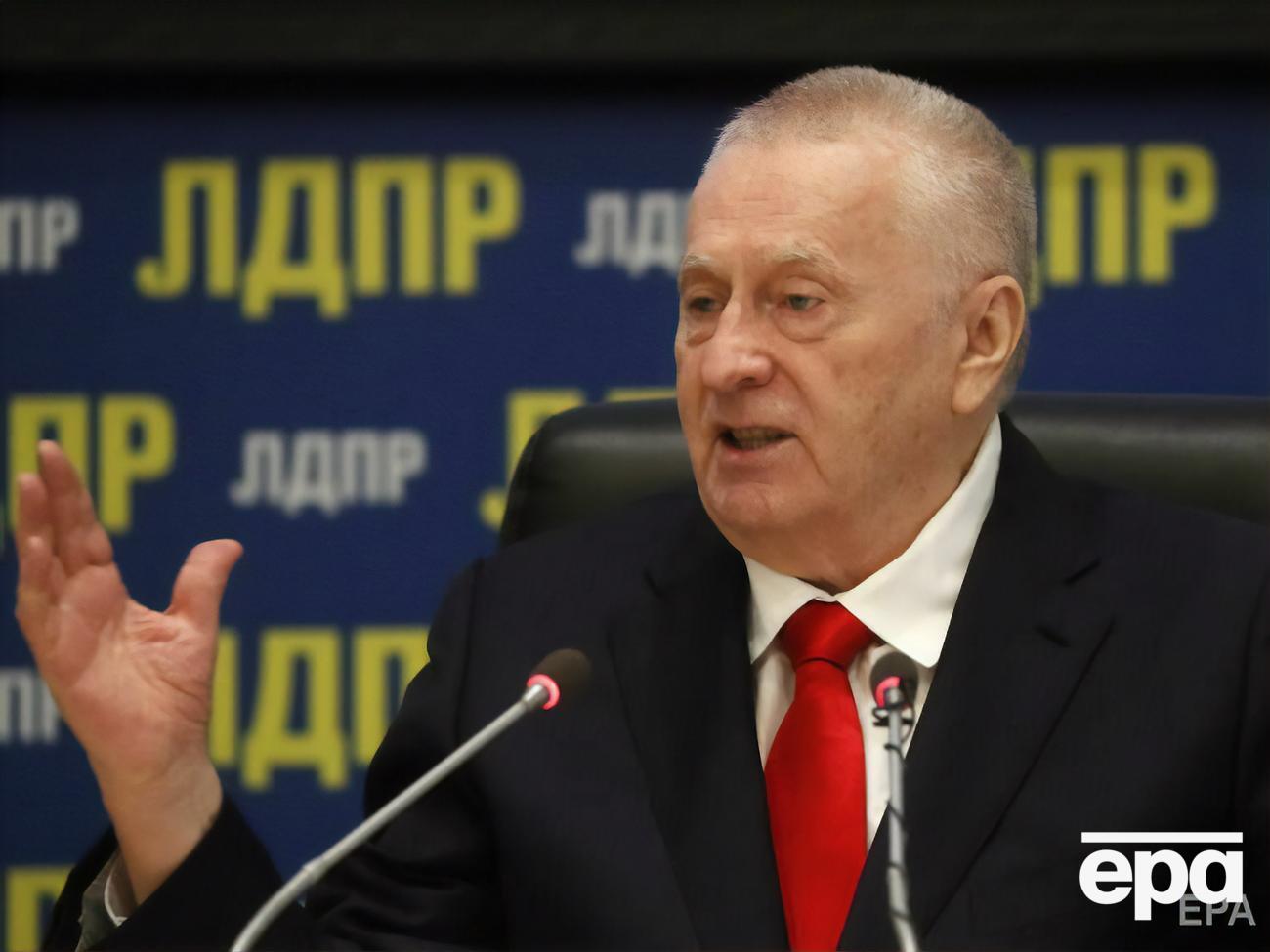 Жириновського назвали "жирною свинею" і "старим віслюком"