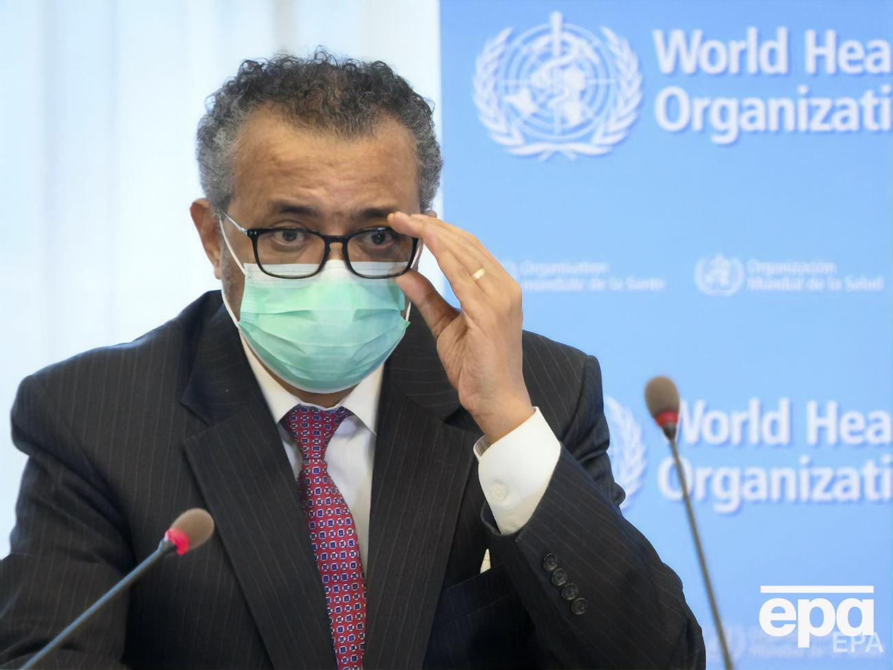 Гебреєсус заявляв, що рано відкидати зв'язок між пандемією COVID-19 та&nbsp;витоком вірусу із лабораторії в Ухані