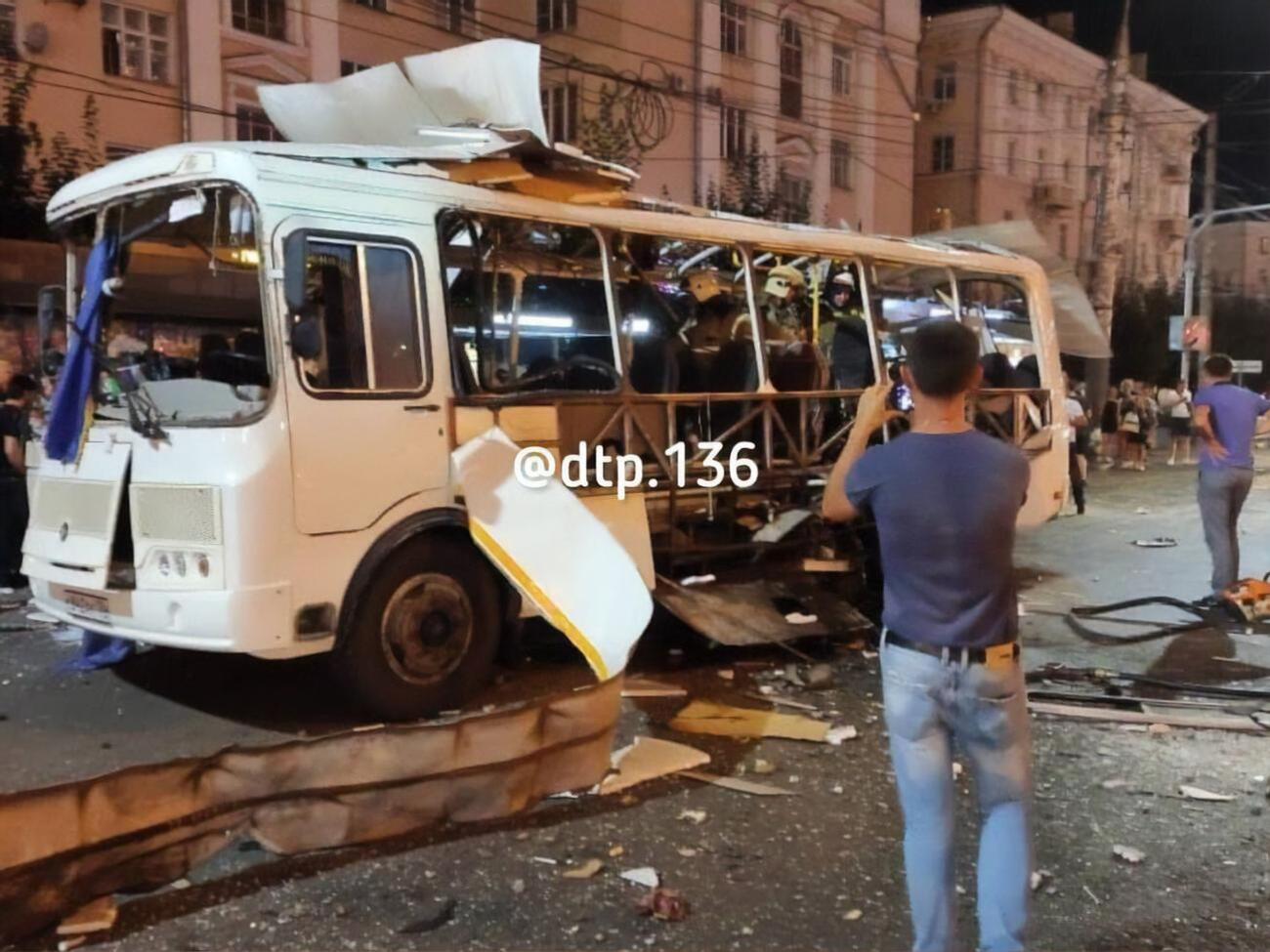 Вибух в автобусі стався увечері 12 серпня