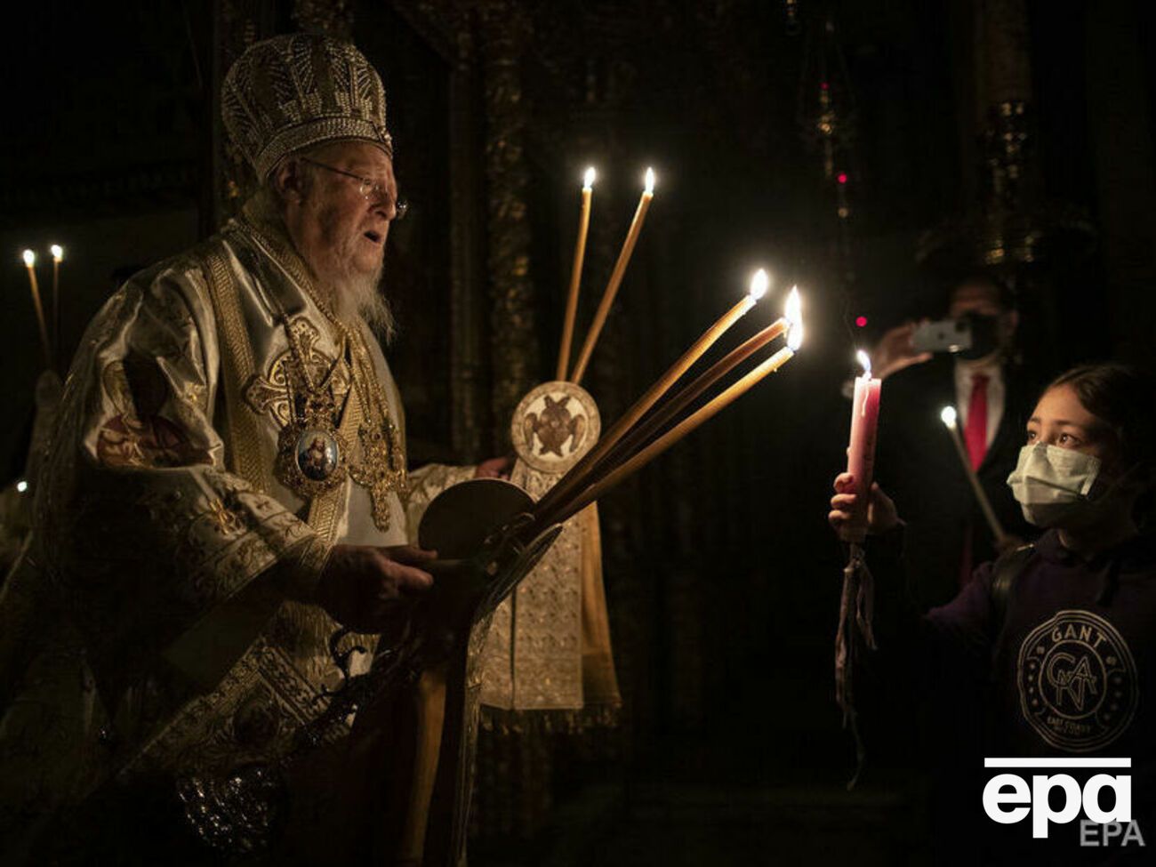 Варфоломей прибудет в Украину