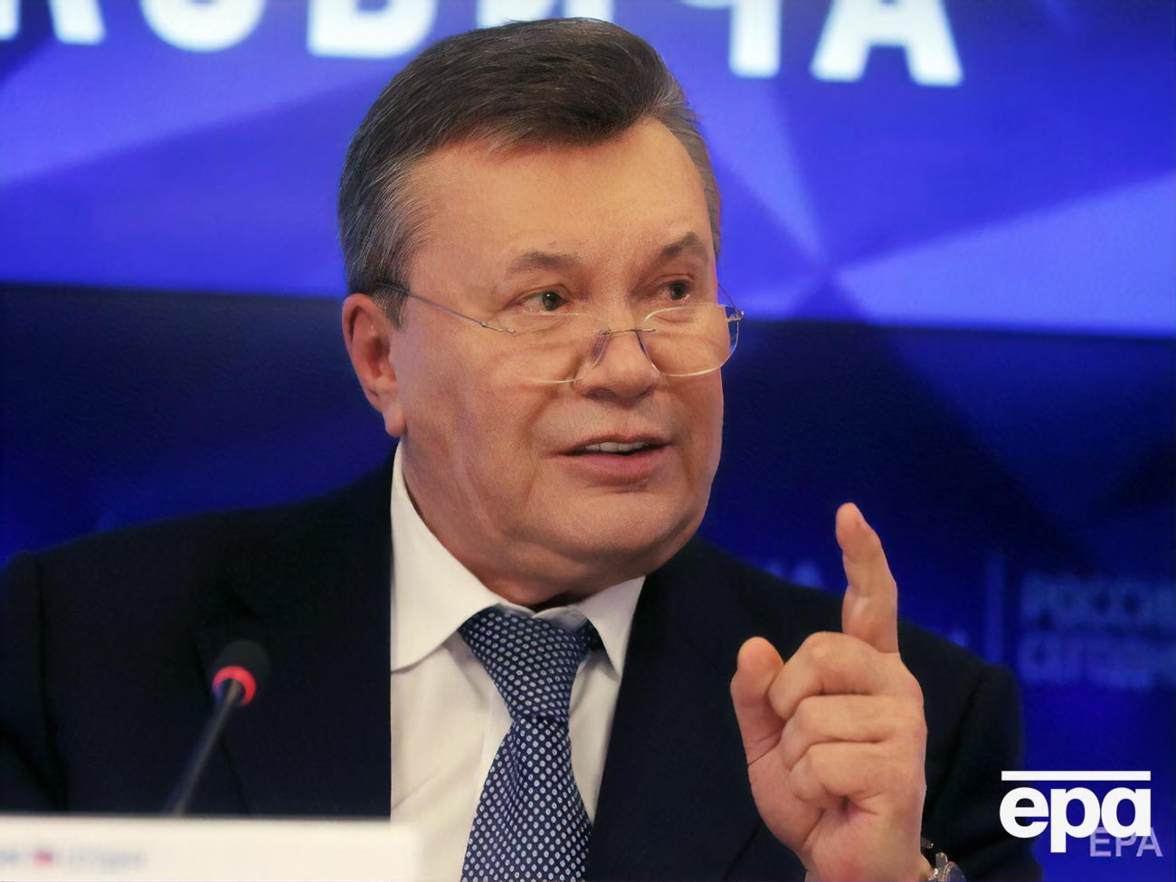 Янукович не з'являється на публіці з 2019 року, його заочно визнали винним у державній зраді