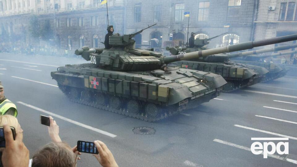 Востаннє військовий парад у Києві проводили 24 серпня 2018 року