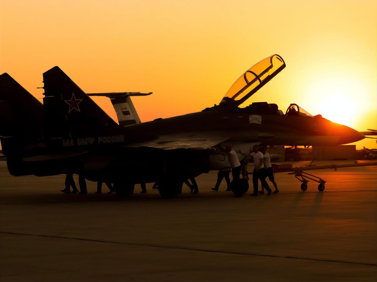 Винищувач упав на території полігону