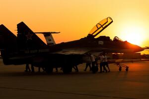 Винищувач упав на території полігону