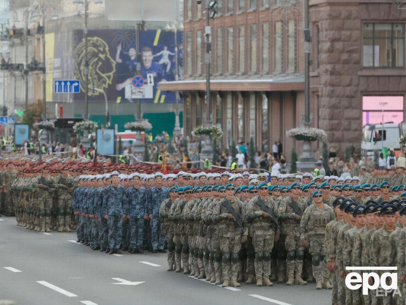 У параді візьме участь майже 5 тис. представників сектору безпеки і оборони