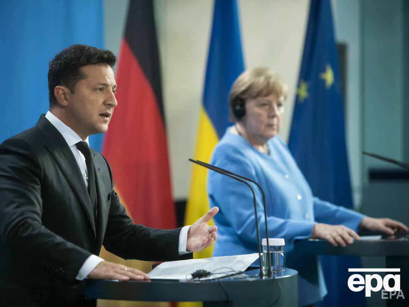Меркель намагається підтримувати відносини з Москвою, зазначив Зеленський
