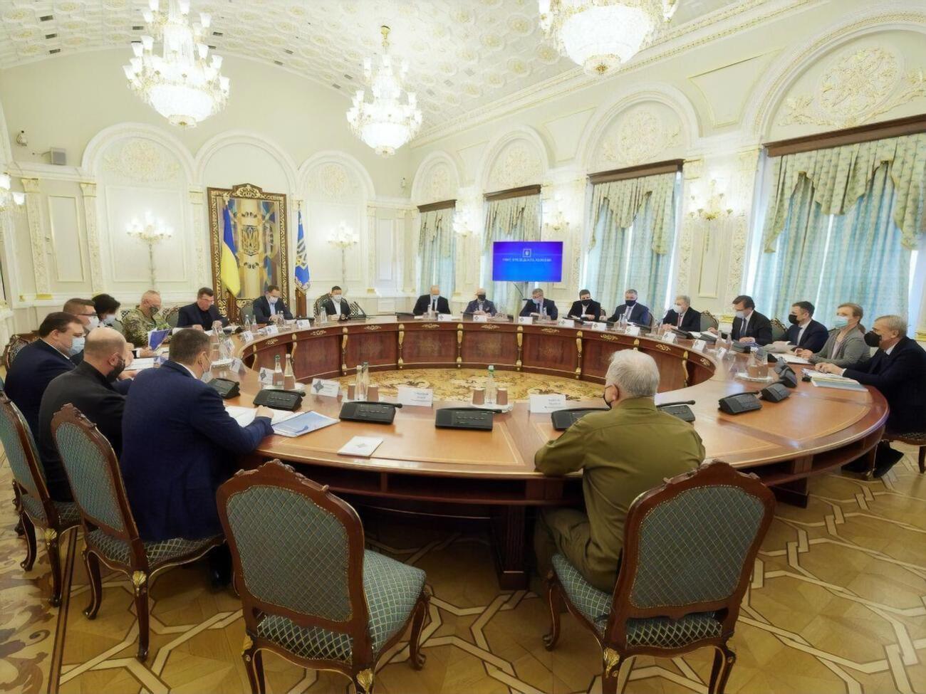 Заседание СНБО состоялось 20 августа