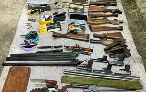 Во время обысков изъяли взрывчатку, огнестрельное оружие и боеприпасы