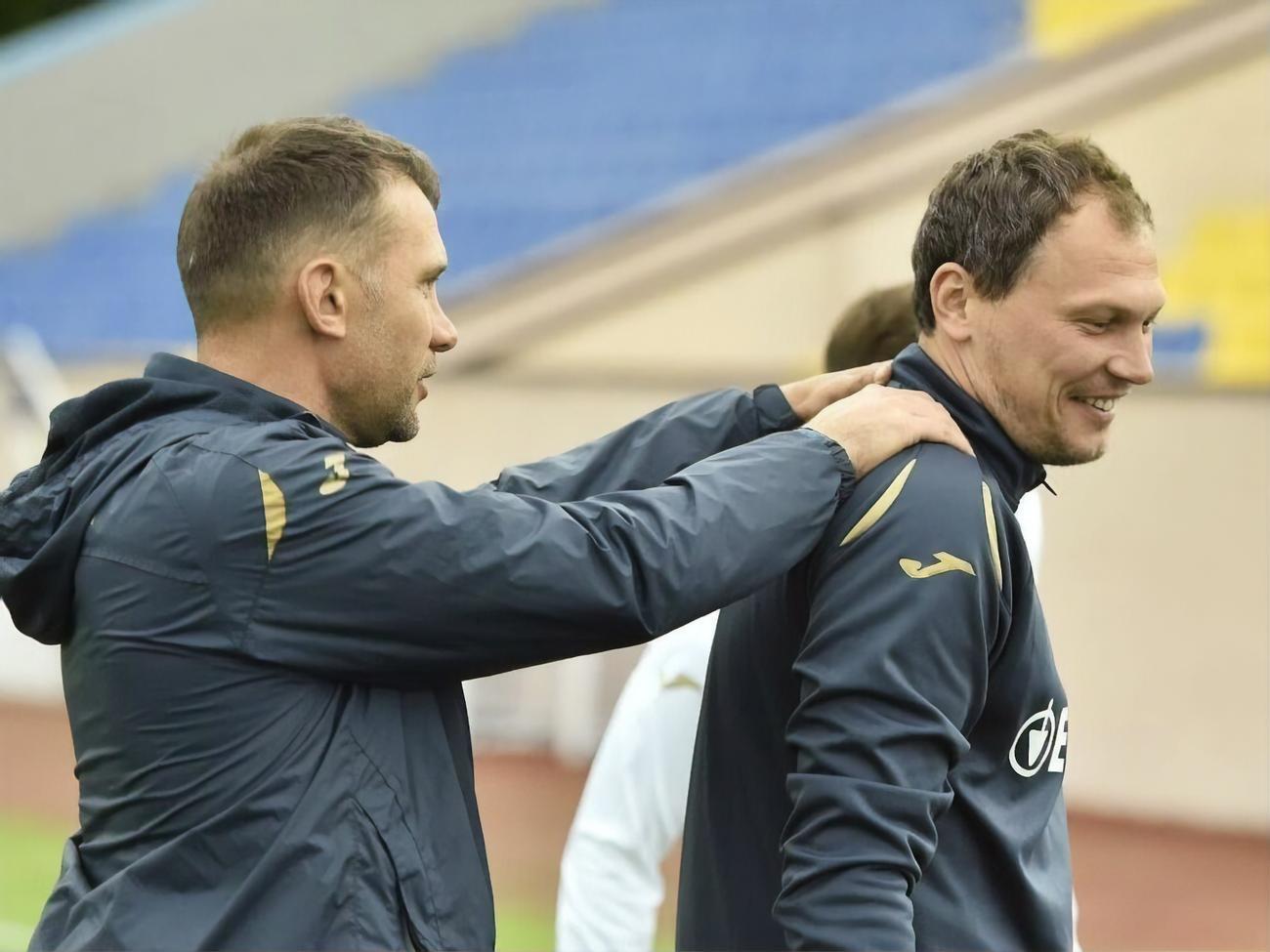 "Мы командой шли к этим достижениям плечом к плечу". Андрей Шевченко и Андрей Пятов