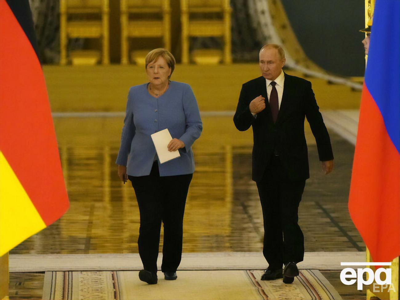 Меркель и Путин встречались в Москве