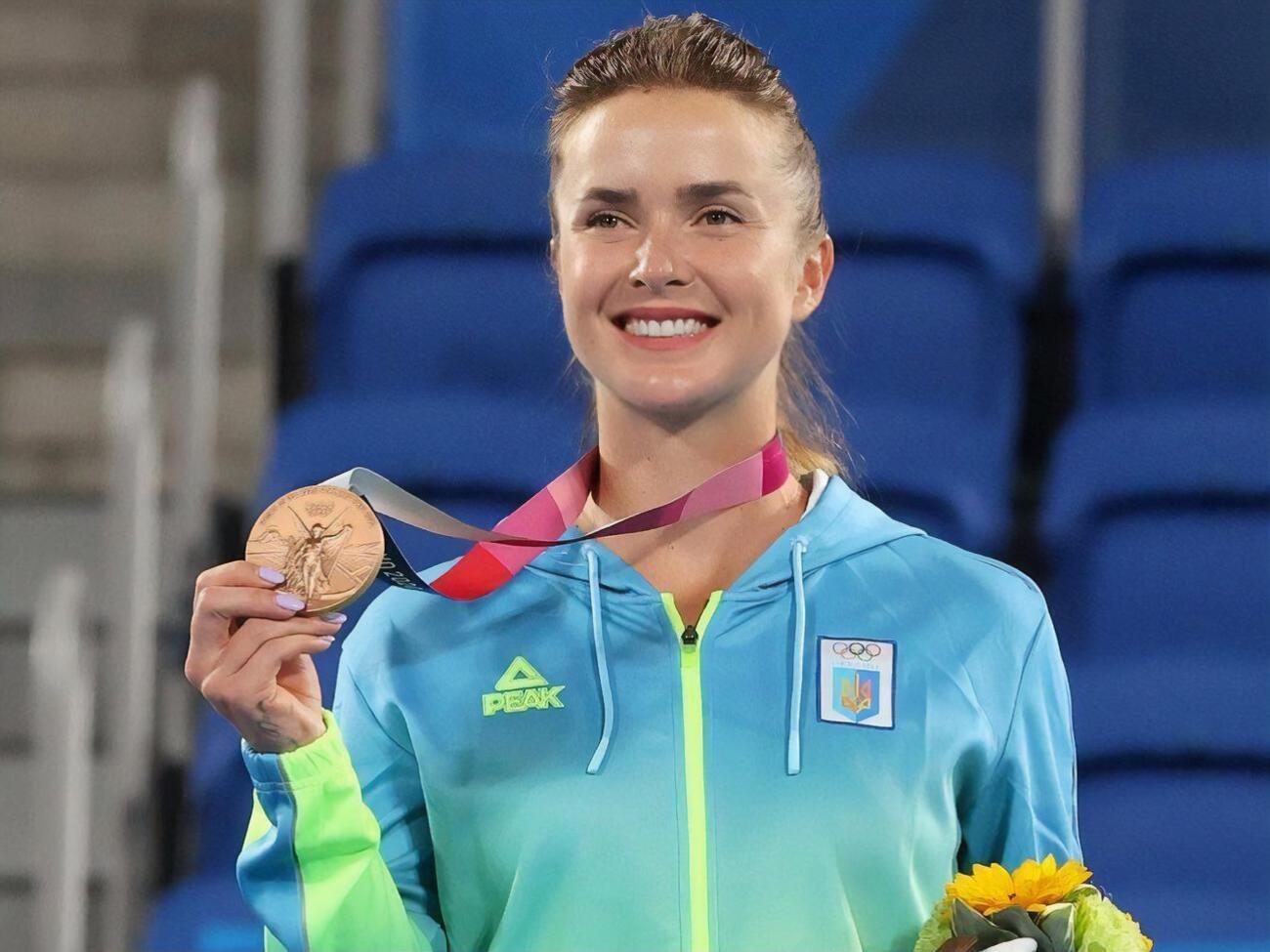 Цьогоріч на Олімпіаді в Токіо Еліна Світоліна виборола бронзову медаль