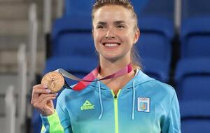 В этом году на Олимпиаде в Токио Элина Свитолина выиграла бронзовую медаль