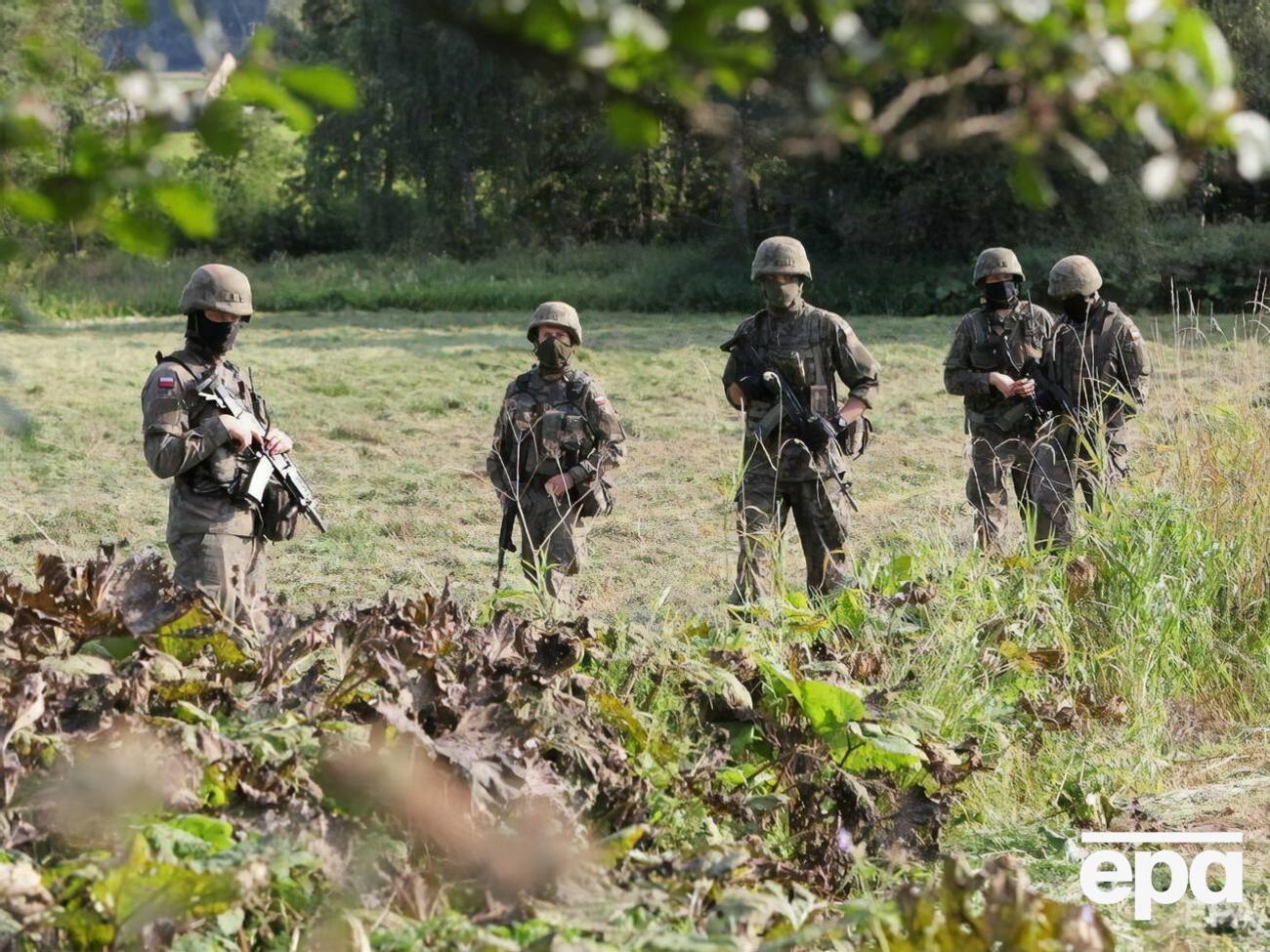 Польских военных привлекут для помощи пограничникам