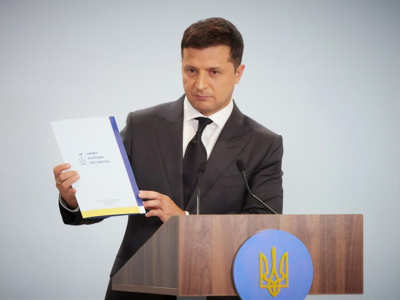 Декларацию приняли на саммите Крымской платформы 23 августа