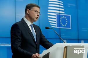 Домбровскіс зазначив, що газопровід повністю відповідає енергополітиці ЄС