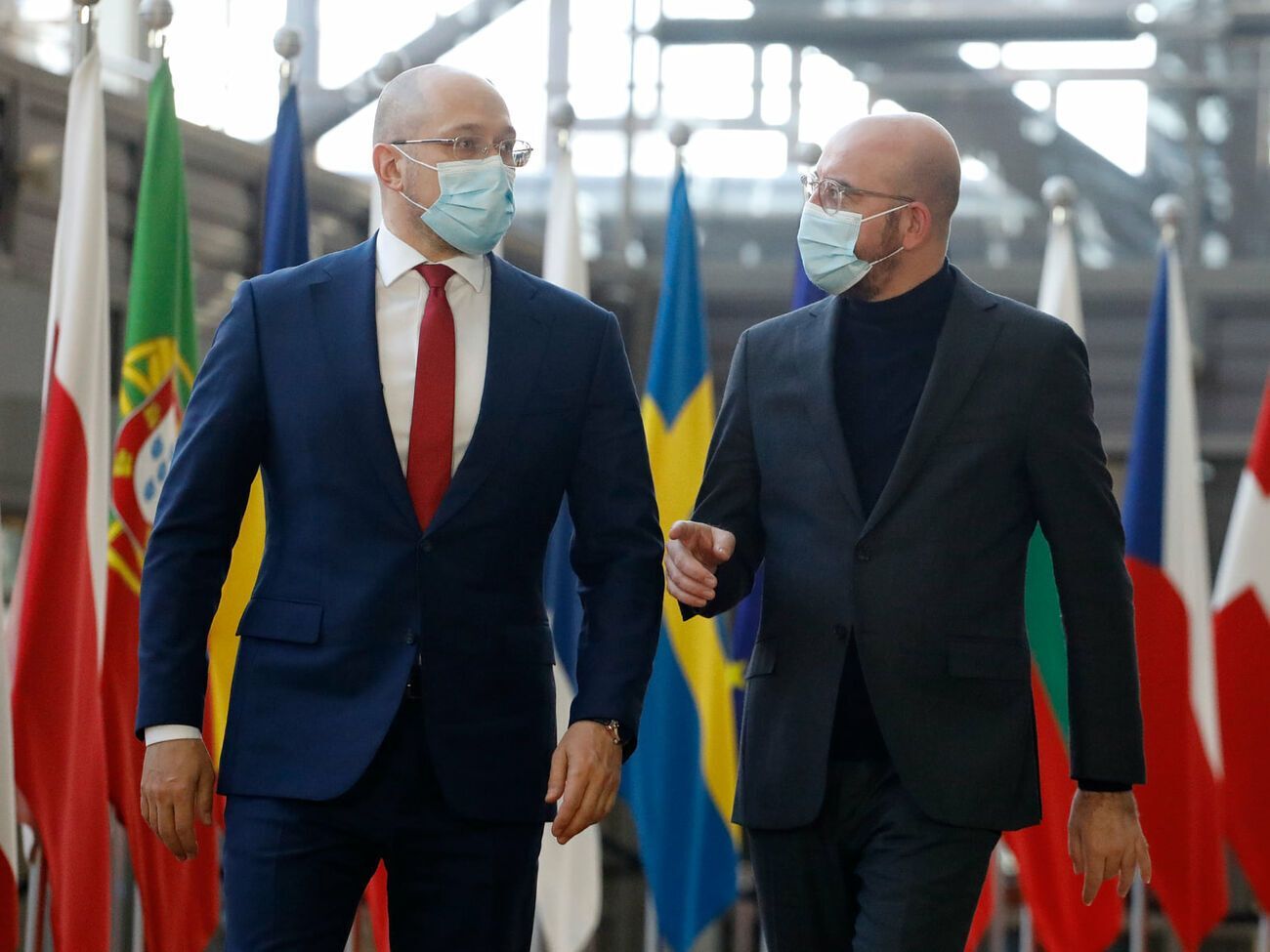 Шмигаль і Мішель зробили спільний знімок