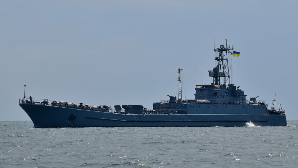 Морской парад состоялся в Одессе ко Дню Независимости Украины