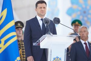 Зеленський приймав парад із нагоди Дня Незалежності України