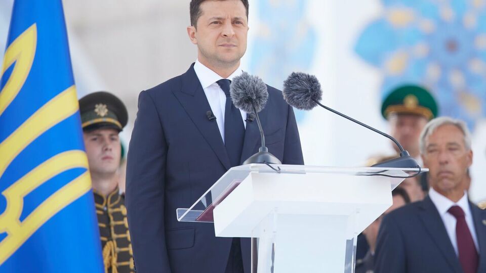 Зеленський приймав парад із нагоди Дня Незалежності України