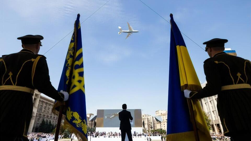 В Киеве прошел военный парад по случаю 30-летия независимости Украины. Фоторепортаж