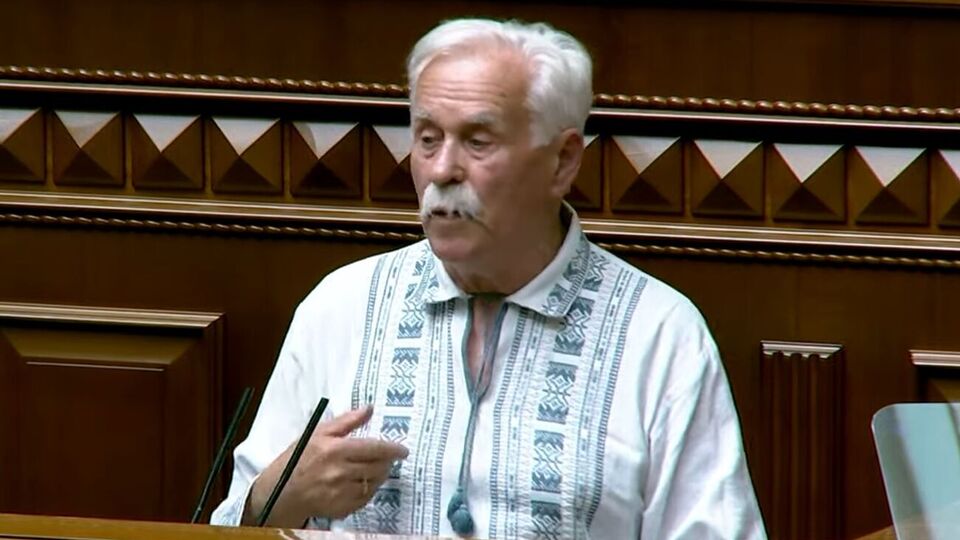 Володимир Крижанівський звернувся до Зеленського на урочистому засіданні Ради