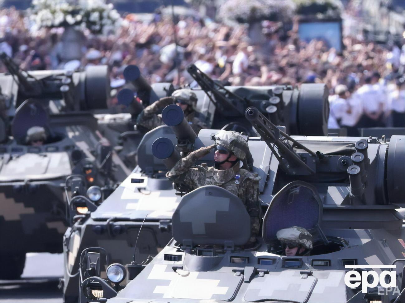 На параді показали українську військову техніку