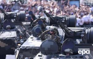 На параді показали українську військову техніку