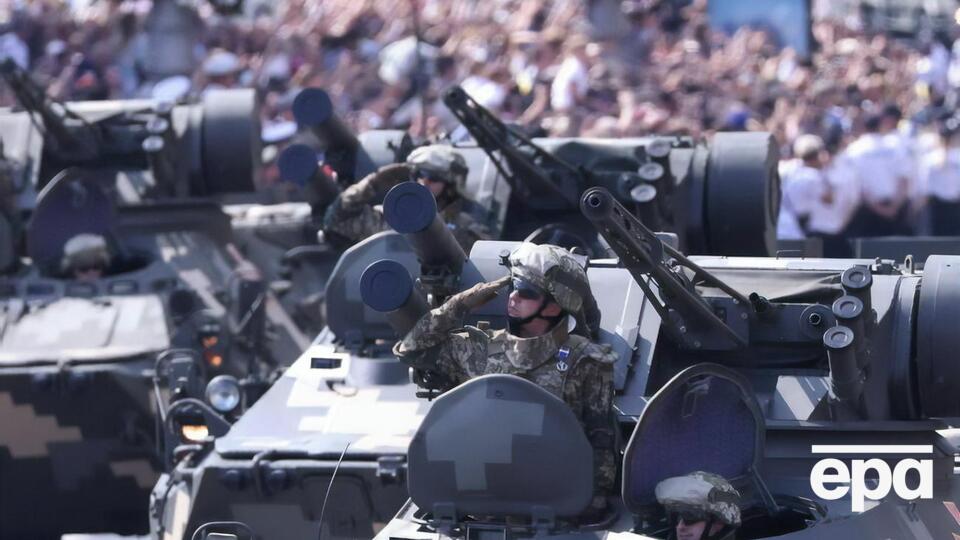 На параді показали українську військову техніку