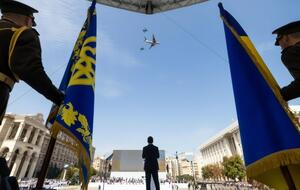 В столице прошел военный парад