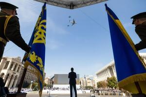 В столице прошел военный парад