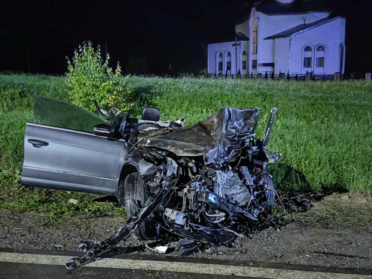 Авария произошла вечером 24 августа
