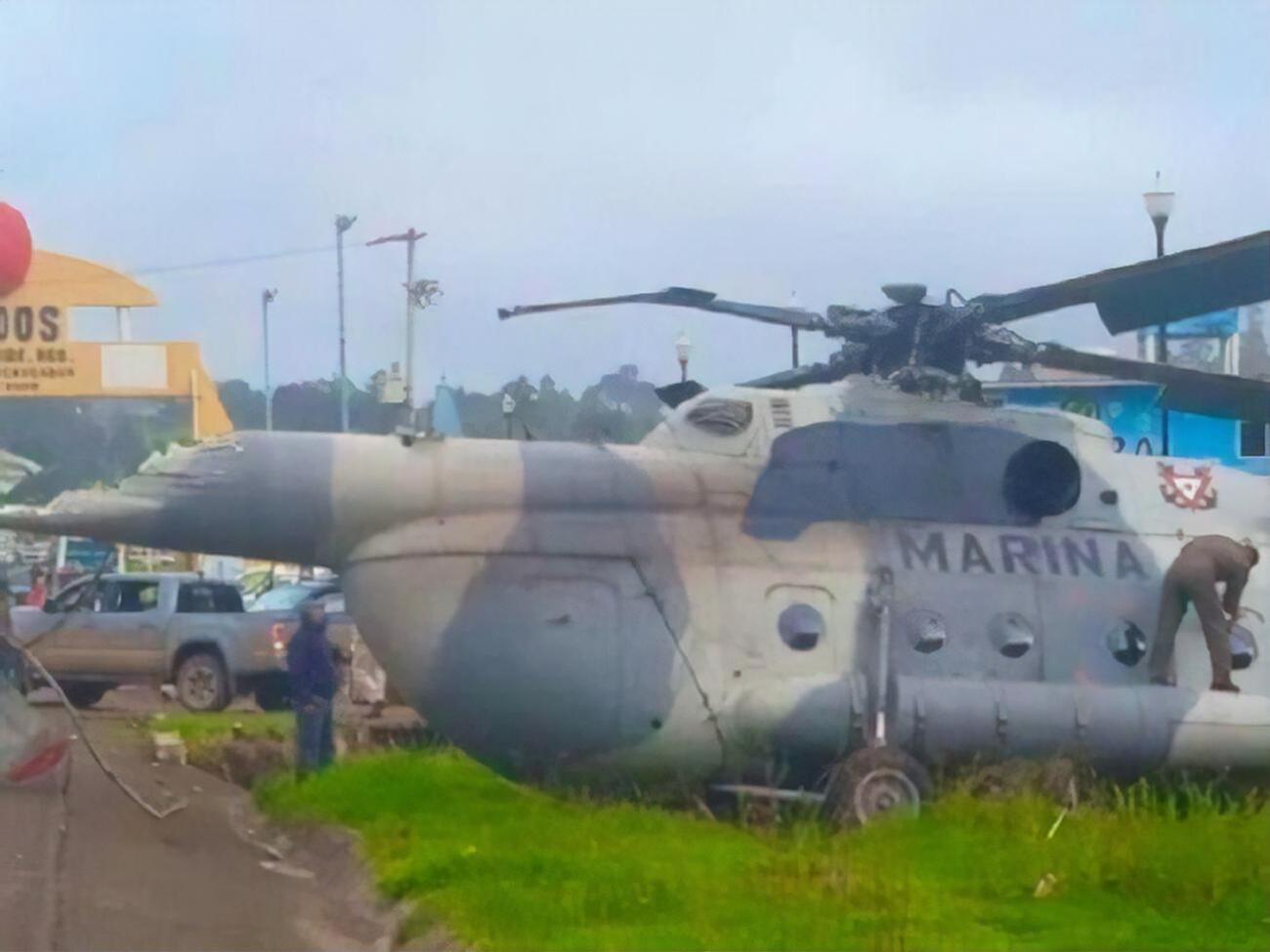 Вертолет рухнул в штате Идальго