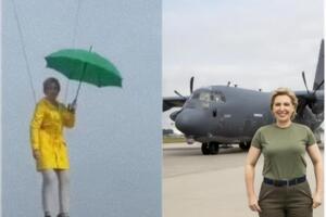 Верещук пролетіла над Києвом на MC-130