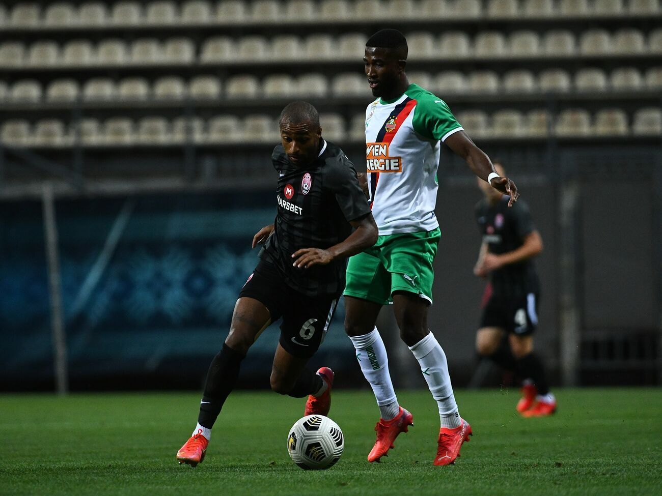 Матч проходил в Запорожье