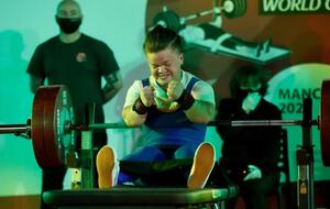 Золотую медаль получила пауэлифтер Марьяна Шевчук