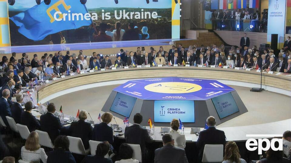 Официально деятельность Крымской платформы начата на инаугурационном саммите 23 августа