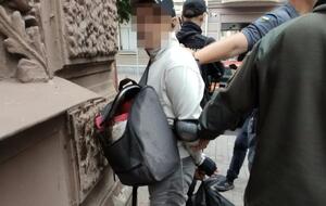 Мужчина пытался скрыться